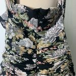 Lavish Lice Lavish Alice plus size Pleated Bardot Mini Dress Black Rose Floral size 22 Photo 8