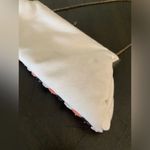 American Vintage VTG White, Pink & Black Buttons Embellished Clutch Wristlet Purse Handbag Photo 12