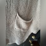 Free People  Freya Sweater (top only) Women's Beige Ribbed Knit Top Photo 1