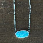 Kendra Scott  Elisa Necklace Turquoise with custom chain  Photo 1