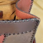 Patricia Nash Patchwork DANTE Crossbody Leather Flap Shoulder Bag Photo 11