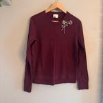 Kate Spade  Embellished Brooch Sweater Photo 1