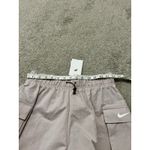 Nike Women's Sportswear Essential Woven High-Rise Shorts Small- DM6247-019 Photo 3