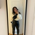 Free People Chunky White Knit Sweater Photo 2