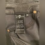 7 For All Mankind Gwenevere Metallic Foil Glitter Skinny Jeans size 26 Photo 7