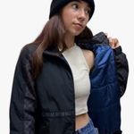 Vans  BMX Urban Remix Checkerboard Puffer Bomber Jacket Black Gray Women’s Sz XS Photo 0