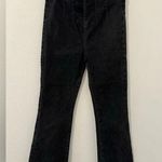Free People  high waist cropped bootcut jeans pull on black wash comfy size 28 Photo 0