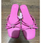 Wild Fable NWT Women's Strappy Heart Slide Sandals - Pink 11 Photo 3