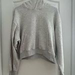 jo&co grey cropped hoodie Photo 0
