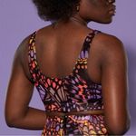 YITTY  NWT | Mesh Me Smoothing Midi Bralette Butterfly Print Bra | XL Photo 1