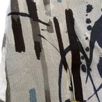 Giorgio Armani Collezioni Silk Chiffon Abstract Print Shift Dress Made in Italy Photo 8