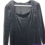 Eloquii NEW black Strong Shoulder Velvet Jumpsuit glitter , 16 Photo 4