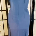 Nina Leonard Blue Moon Ruffle Dress Photo 6