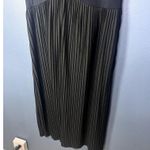 DKNY NWOT  Formal Dress Women's Size Large Preppy Little Black Dress V-Neck Pleat Photo 2