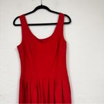 Betsey Johnson Vintage Red Mini Dress Womens 12 Bows Coquette Sleeveless Girly Photo 2