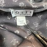 Josie by Natori Floral Satin Chemise, Size: Latge Silver Size L Photo 8