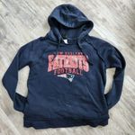 NFL  Team New England Patriots Distressed Print Hoodie Shirt Womens M Photo 3