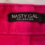 Nasty Gal Collection Women Hot Pink Denim Jeans-4 Photo 6