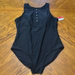 Baleaf Snap front Plunge One-Piece Swimsuit Photo 5