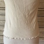 Gaiam  High Neck Ribbed Tank Ruffle Trim Photo 3