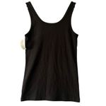 Aerie Gray Ribbed Tank Top Size Medium NWT Casual Basic Comfy Lounge Photo 3