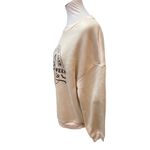 SheIn Happy Helloween Crewneck Cream Colored Sweatshirt Size 2XL-NWOT Photo 6