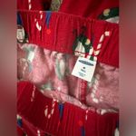 Old Navy  Patterned Flannel Pajama Set Christmas Candy Canes 100% Cotton Photo 4
