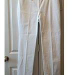 Alfani NTW slim Leg High Rise Career women’s Pants Size 16 Bright White Photo 0