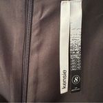 Kensie NEW Fit & Flare Black Dress NWT Queen Anne Neckline Tie Short Sleeves Photo 4