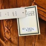 Mythology boutique leather jacket Women's sienna color with leather details Brown Size 4 Photo 5