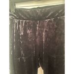 Torrid  0 Black Ankle Crush‎ Velvet Leggings with Pockets Size Large 12 Photo 4