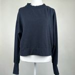 Cotton On Blue Crewneck Long Sleeve Pullover Sweater Women's Size Medium Photo 1