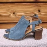 Franco Sarto NWOB Harlet Suede Block Heel Sandal Photo 1