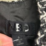 NBD REVOLVE  tweed black and white cropped top Photo 4