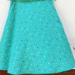 Pink Owl  apparel Womens size medium sleeveless sailboat print teal dress Photo 7