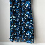 NEW Alexander by Daymor Gown Blue Black Lace Embroidered Dress Blk Blue Sz 6 Photo 2