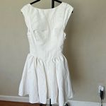 House Of CB  'Enchant' White Open Back‎ Mini Dress NWOT size M regular length Photo 4