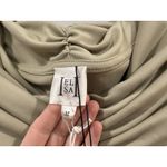 Helsa  Matte Jersey Off Shoulder Maxi Dress Medium M Elm NEW Photo 3