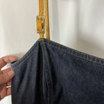 ESCADA Women’s Blue Denim Bodycon Suspender Dress Size 42 US 12 Y2K Photo 2