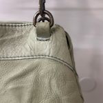 American Leather Co Light Green Leather Shoulder Bag Y2k Hobo Bag Photo 15