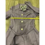 Apt. 9  Womens Lavender Double Breasted Belted Trench Coat Size Medium Photo 6