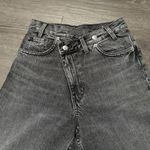 ZARA  Women’s Straight Gray Jeans Photo 1