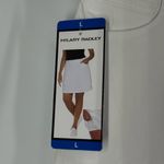 Hilary Radley tennis/golf stretch skort white pull on size large NWT Photo 4
