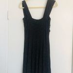 Y2K black and silver dot glitter mini dress sleeveless semi Photo 7