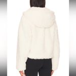We Wore What NWT  Curly Sherpa Jacket in Ivory Photo 4