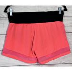 Victoria's Secret  PINK Ultimate Logo Shorts w/ Zipper Pocket Coral‎ Black Size S Photo 3