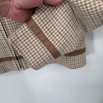 Pendleton Vintage  Old Money Countryside Jacket sz 8 Tan Plaid 100% Virgin Wool‎ Photo 5
