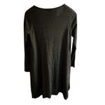 Eileen Fisher Gray Italian Fabric Long Sleeve Dress - Womens Size S/P Photo 5