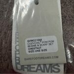 Barefoot Dreams  Pom Pom Beanie And Scarf Set In Chestnut One Size Photo 4