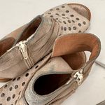 Musse & Cloud Anthro  Leather Studded Peep Toe Booties Size 38 Photo 7